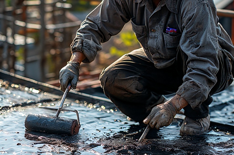 台中北區鐵皮屋新建案例 - 鋼構焊接作業